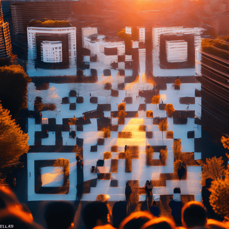 Exemplo de código QR de IA nº #2